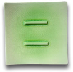 Gr�ne Seifenschale
